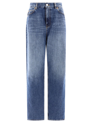 VALENTINO 2024 Women's Blue Denim Jeans for a Timeless Fashion Statement