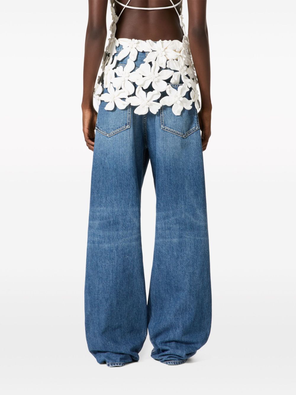 VALENTINO 2024 Women's Blue Denim Jeans for a Timeless Fashion Statement