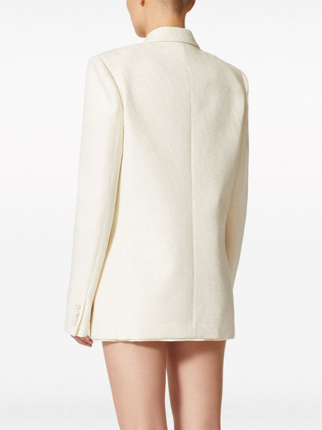 VALENTINO Beige Suit Jacket for Women - 2024 Collection