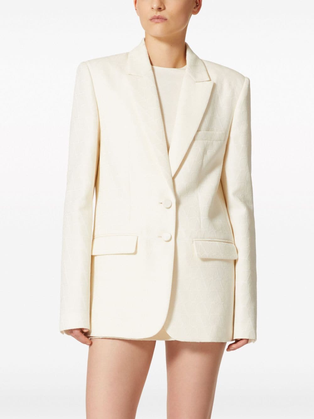 VALENTINO Beige Suit Jacket for Women - 2024 Collection