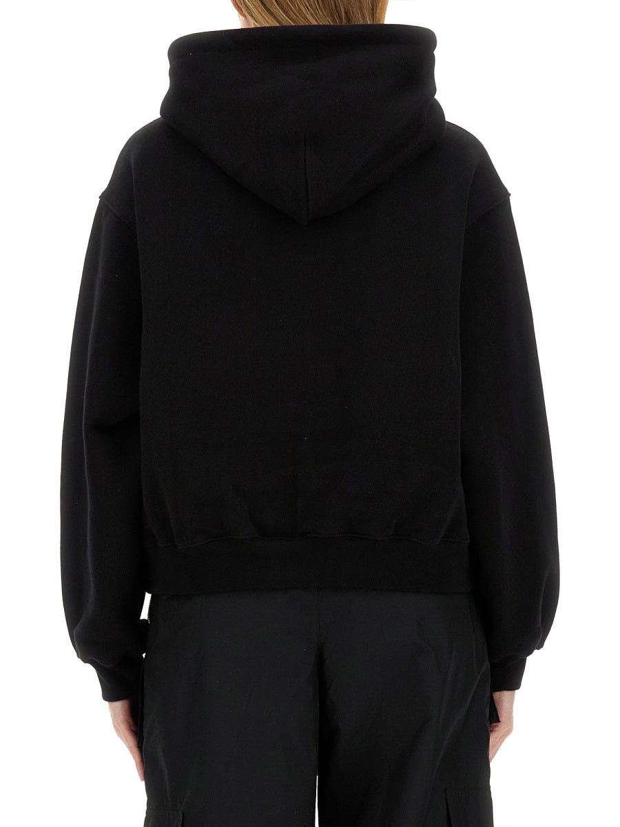 T BY ALEXANDER WANG Oversized Logo Sweatshirt