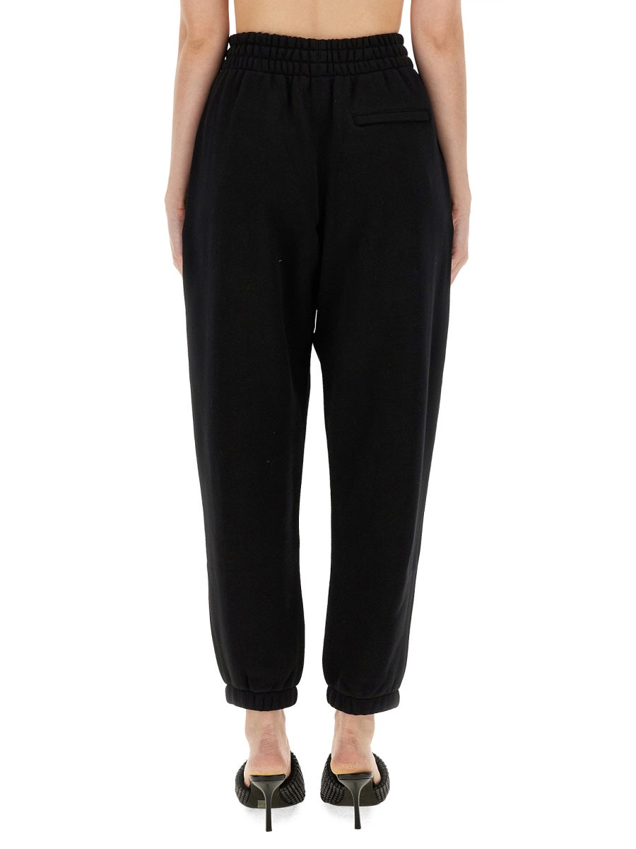 T BY ALEXANDER WANG Comfortable Women's Logo Jogging Pants - Regular Fit