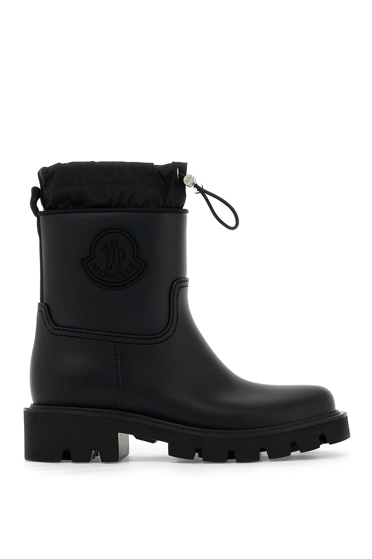 MONCLER Chic All-Weather Mini Rain Boots with 4cm Heel