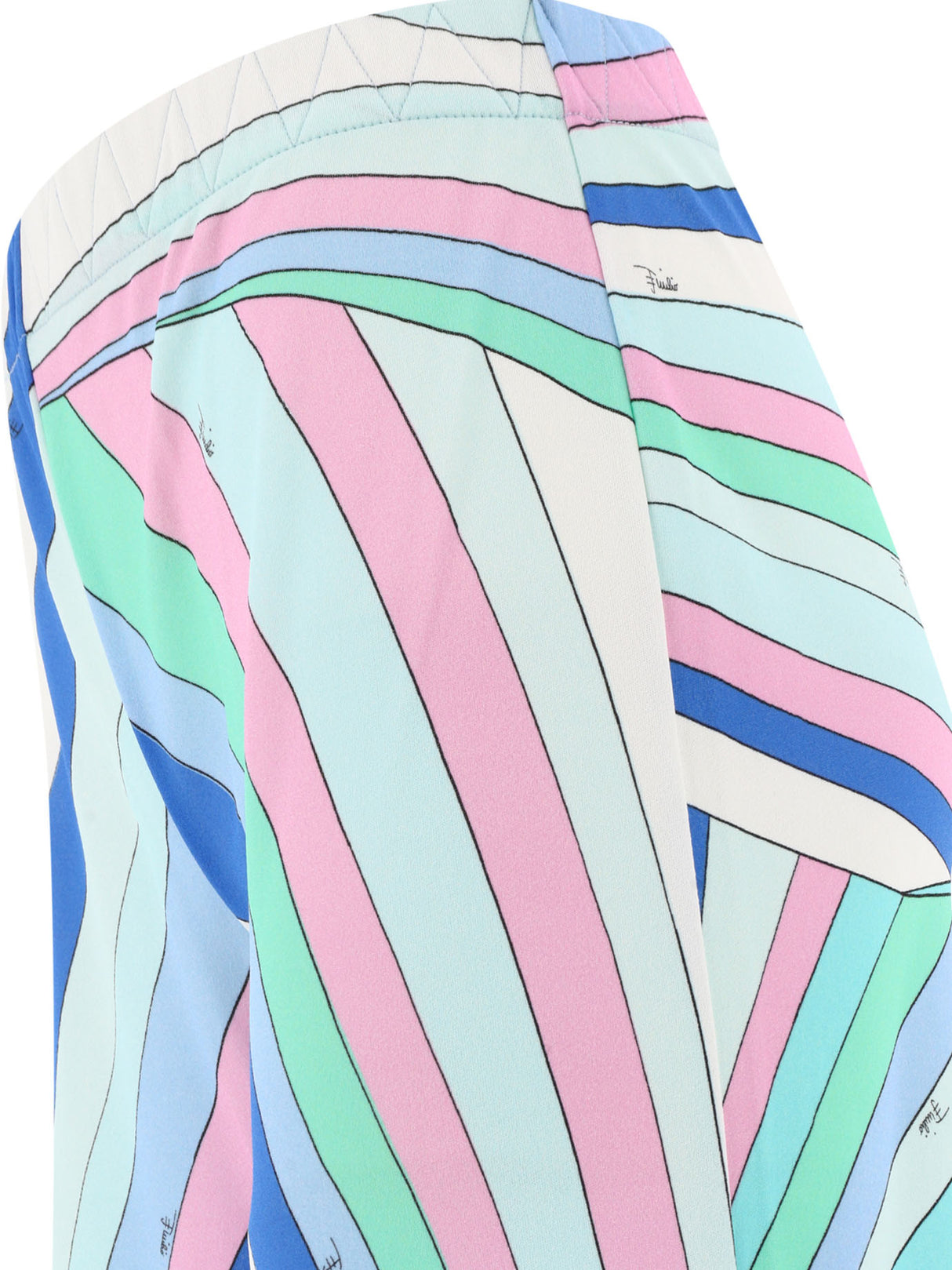 EMILIO PUCCI Light Blue Yummy Trousers for Women - SS24 Collection