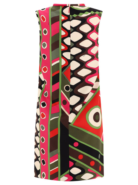 EMILIO PUCCI Fuchsia Silk Dress for Women in SS24