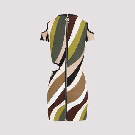 Brown Mini Dress for Women - EMILIO PUCCI SS24 Collection