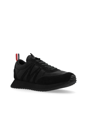 MONCLER Pacey Black Suede Sneakers