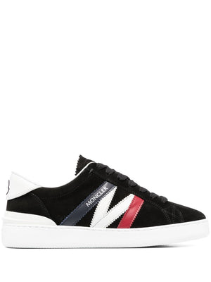 MONCLER Men's Tricolour M Black Sneakers for SS24