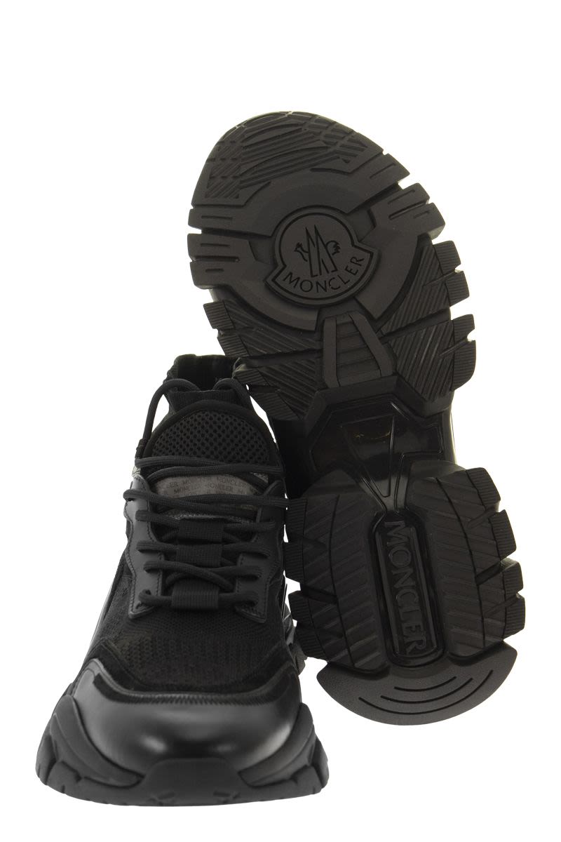 MONCLER Men's High Top Trainers - City Meets Mountain Design