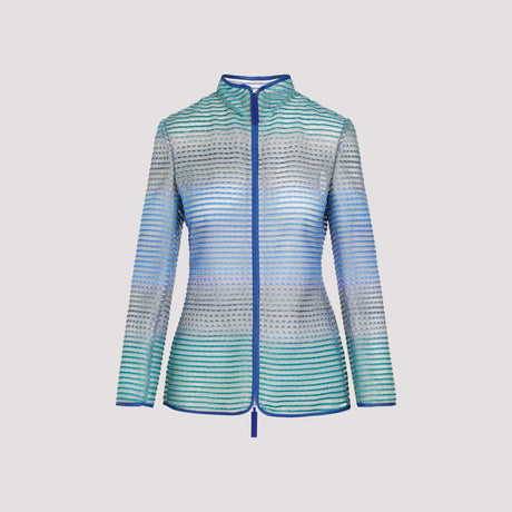 Áo Blazer Nhiều Màu Sắc bằng Polyester cho Nữ | SS24