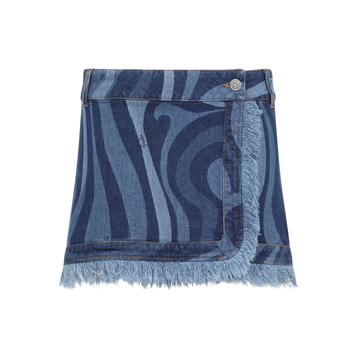 EMILIO PUCCI Chic Denim Mini Skirt for Women