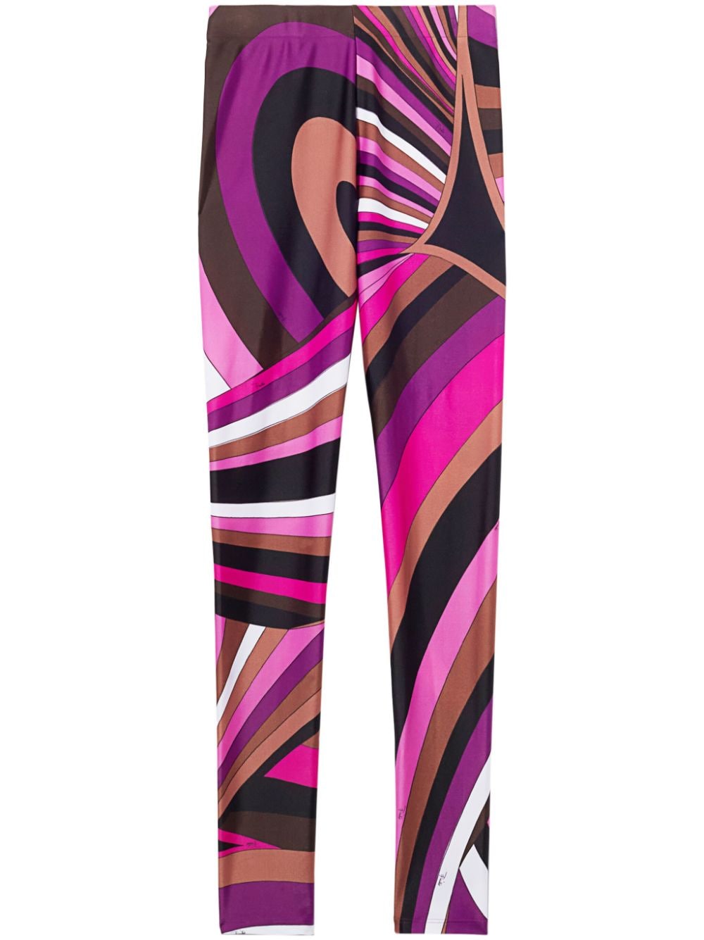 EMILIO PUCCI High-Waisted Graphic Print Leggings