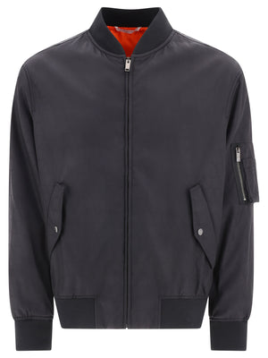 VALENTINO Stylish Men's Black Jacket for 2024 Spring/Summer Collection