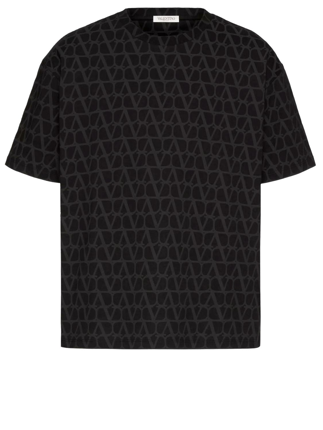 VALENTINO Timeless Cotton T-Shirt with Iconic Print