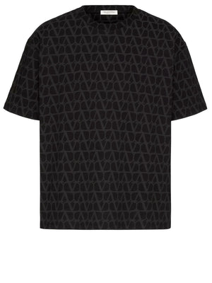 VALENTINO Timeless Cotton T-Shirt with Iconic Print