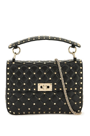 VALENTINO GARAVANI Quilted Spike Handbag with Removable Handle