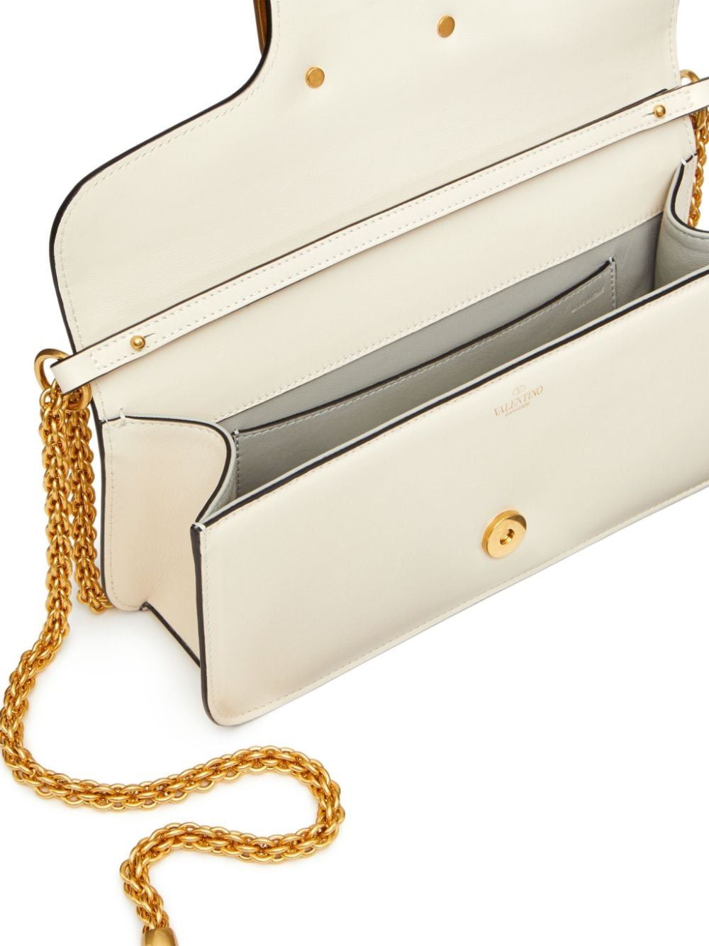 VALENTINO Elegant Ivory Mini Shoulder Bag