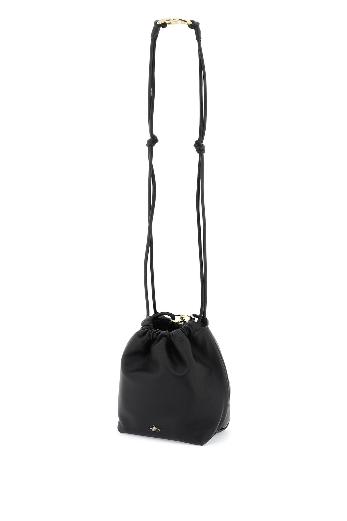 VALENTINO GARAVANI Drawstring Bucket Handbag - 34CM x 26CM x 10CM