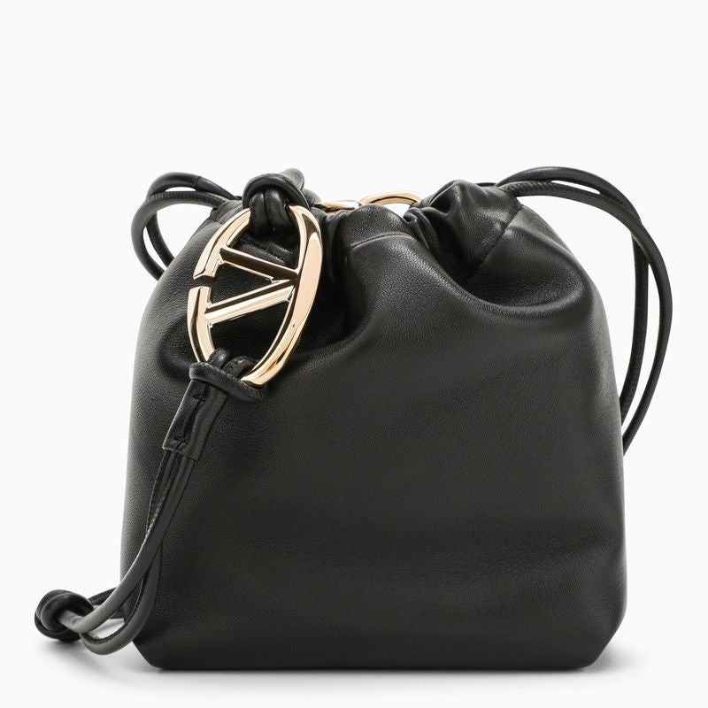 VALENTINO GARAVANI Mini Bucket Handbag in Amazon Green