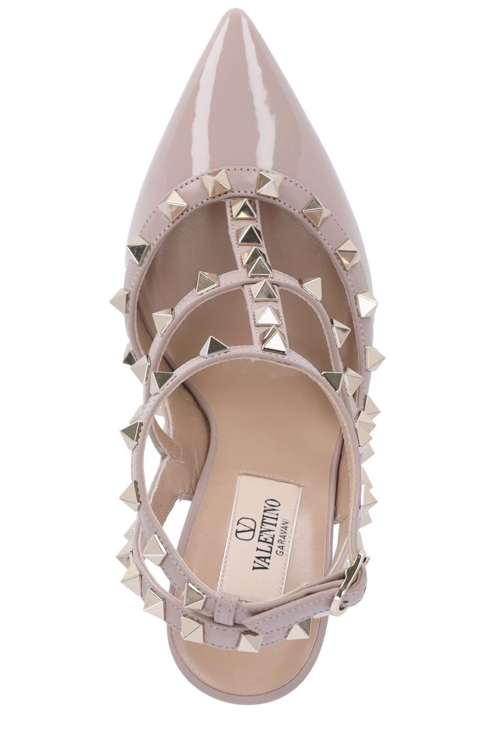 VALENTINO Rockstud Poudre Caged Pump