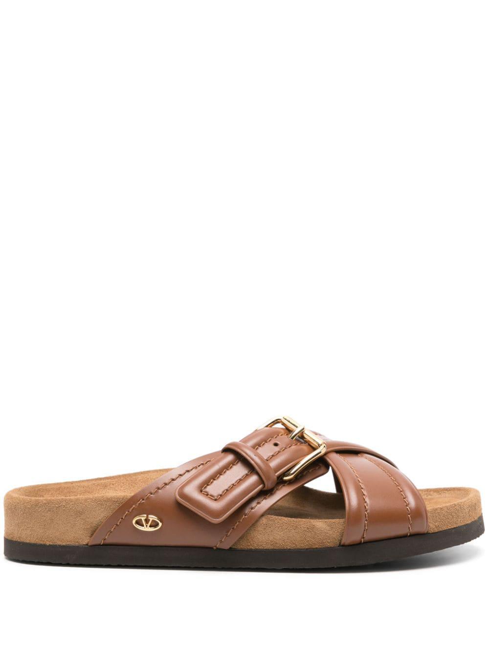 VALENTINO Luxury Quest Slide Sandals