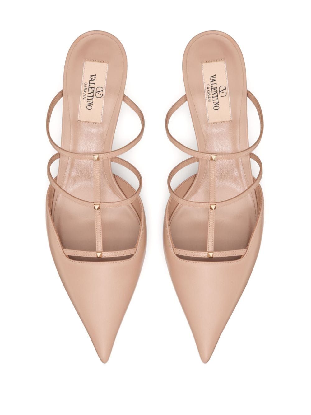 VALENTINO GARAVANI Rockstud Wispy High Flats