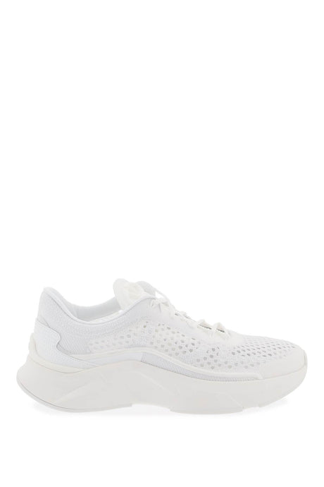 VALENTINO GARAVANI Act One Low-Top Mesh Trainers for Women