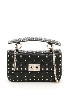 VALENTINO Mini Rockstud Spike Top-Handle Handbag