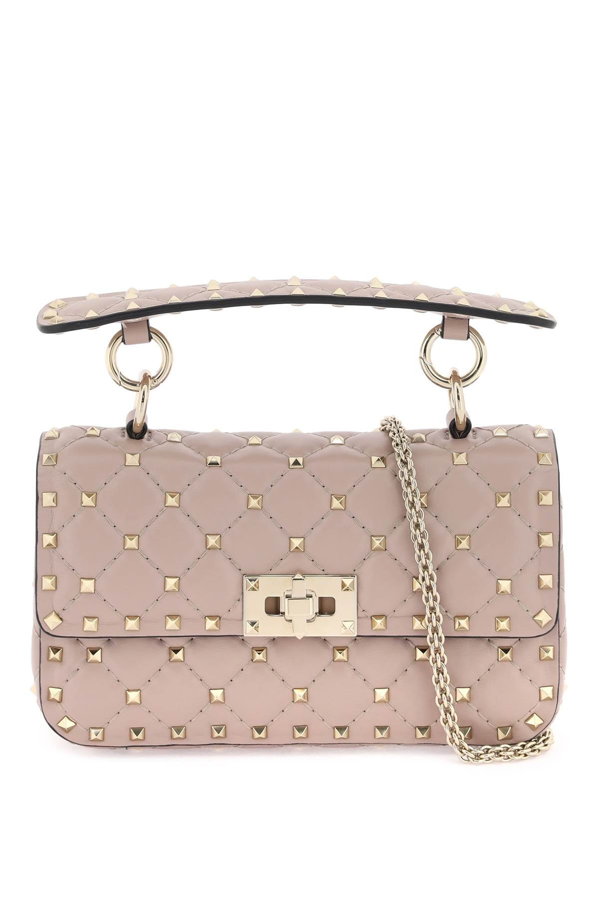 VALENTINO Mini Rockstud Spike Top-Handle Handbag