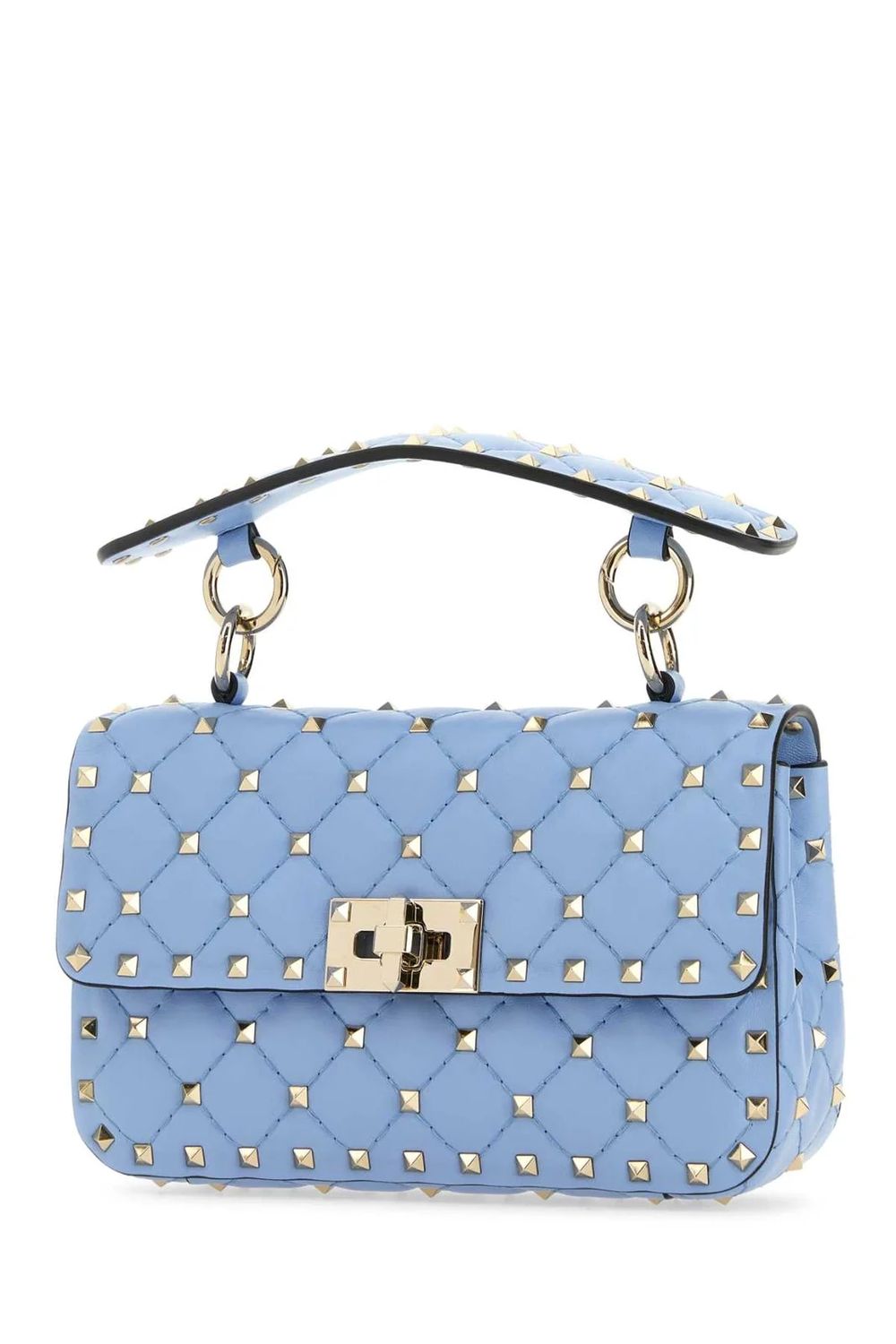 VALENTINO Mini Rockstud Spike Top-Handle Handbag