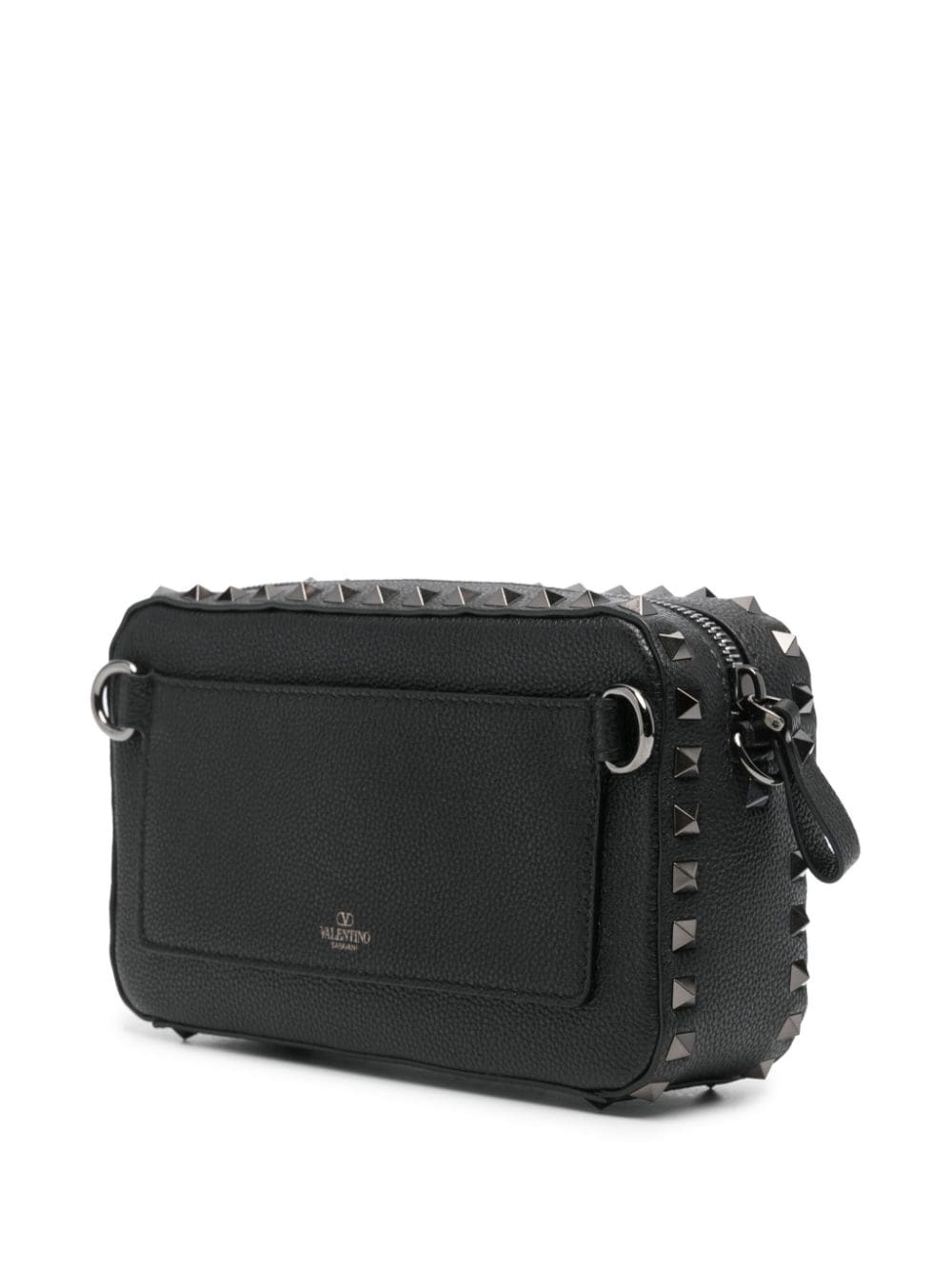 VALENTINO GARAVANI Elegant Rockstud Leather Mini Crossbody Handbag