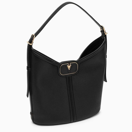VALENTINO GARAVANI Stylish Black Hobo Handbag for Women - SS24 Collection