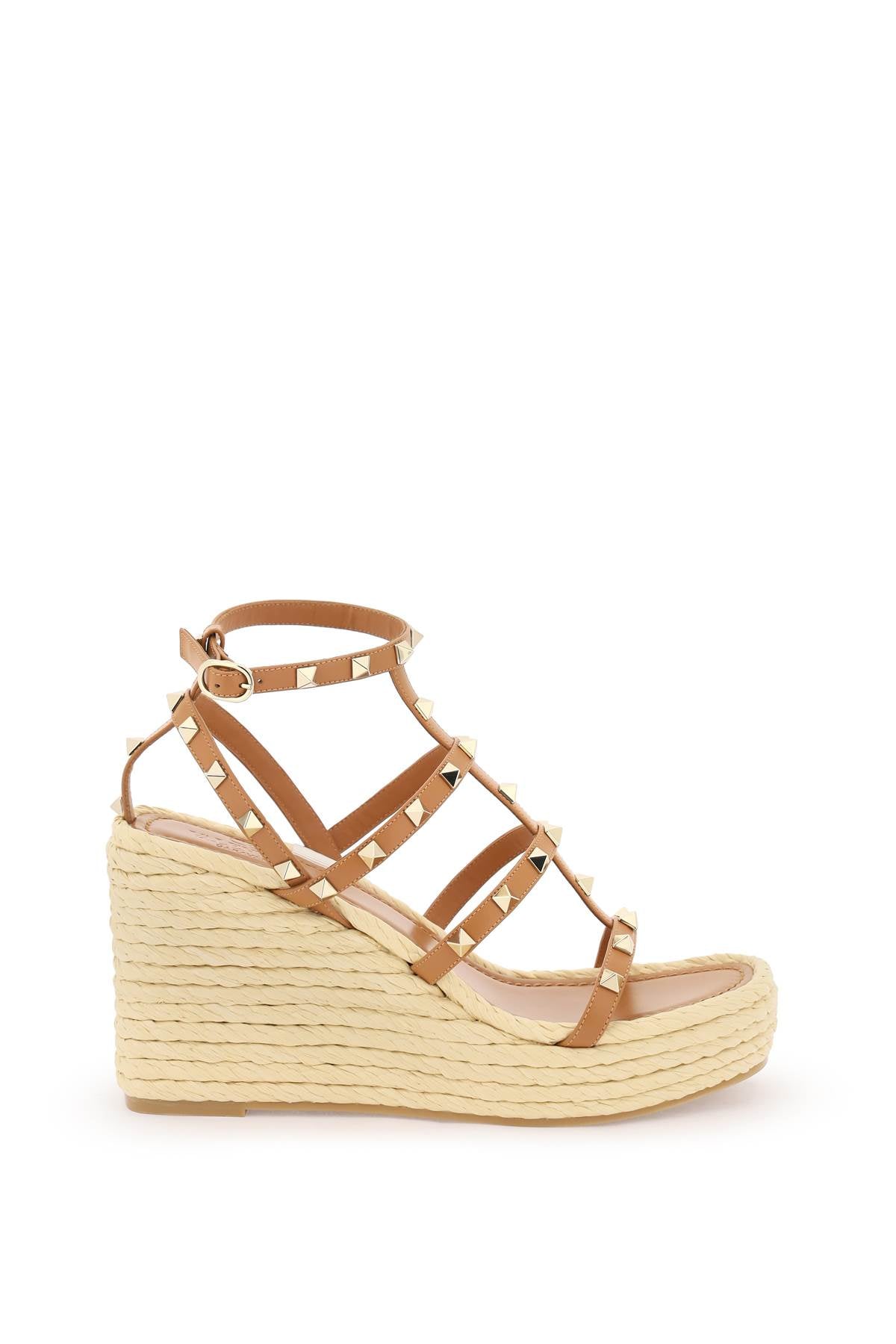 Dép espadrille đế wedge màu be - Bộ sưu tập mùa hè 24