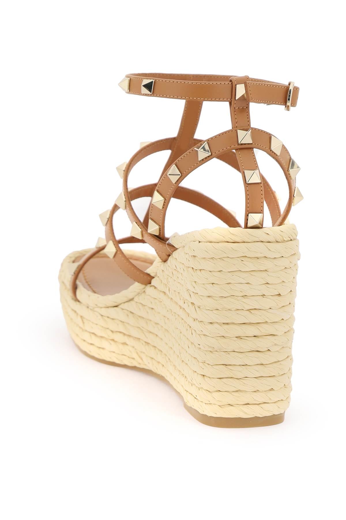 Dép espadrille đế wedge màu be - Bộ sưu tập mùa hè 24