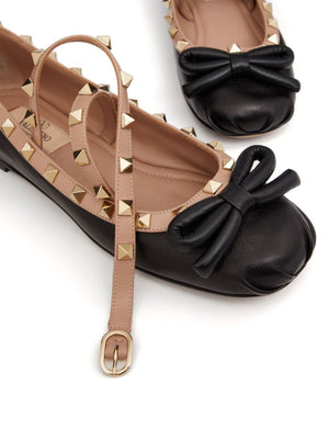 VALENTINO Rockstud Ballerina Flats for Women