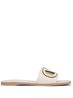 VALENTINO GARAVANI Stylish VLOGO Cut-Out Sandals in White for Women - SS24 Collection