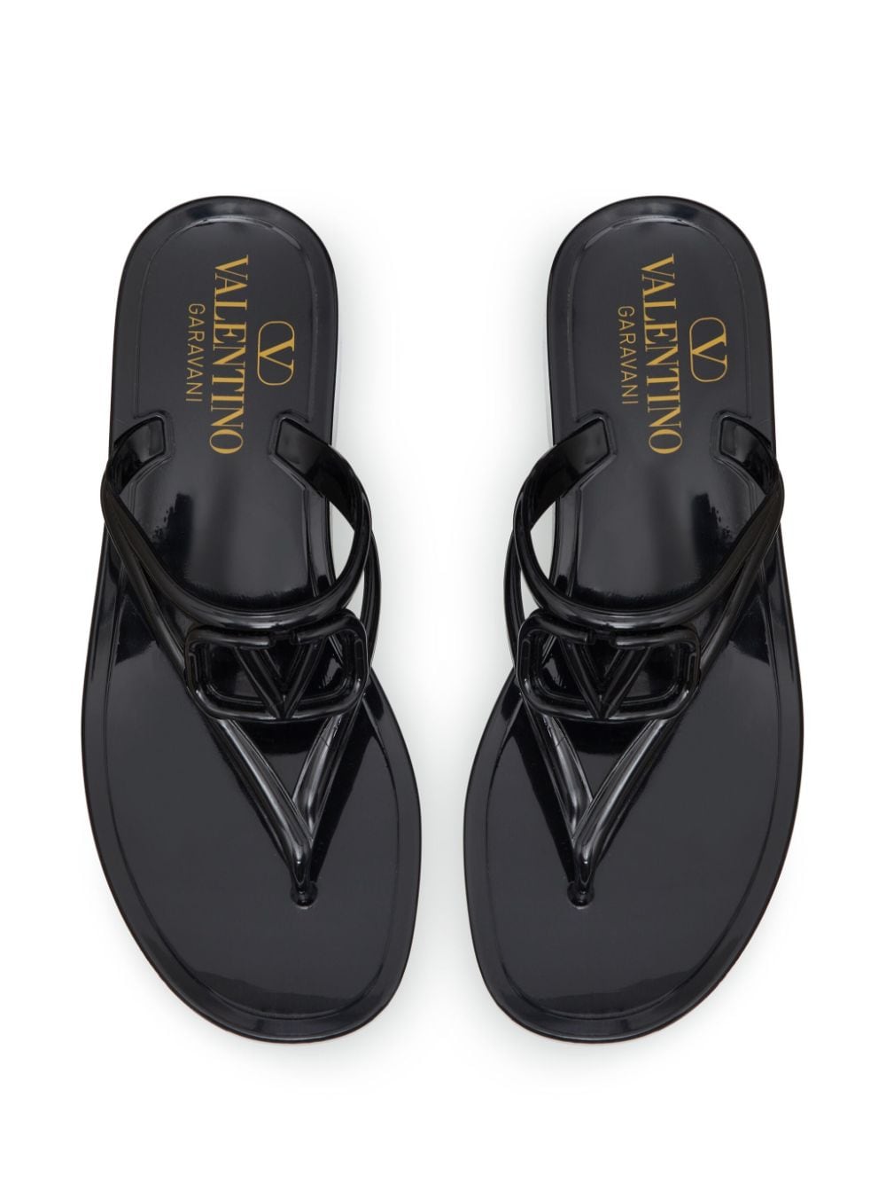 VALENTINO GARAVANI 24SS Black Women's Sandals for the Trendy Fashionista