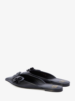 Sophisticated Leather Pointed Flats cho Phụ Nữ