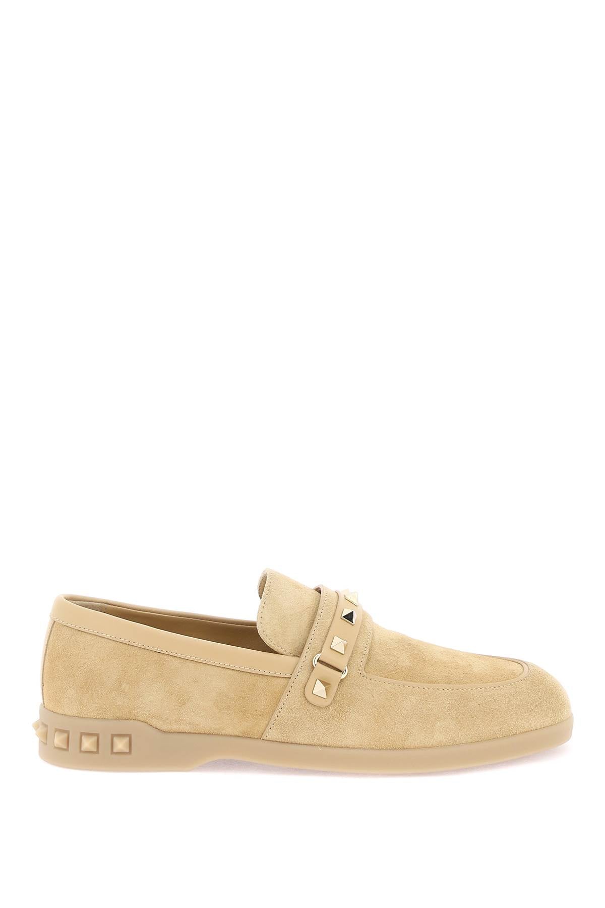 VALENTINO GARAVANI Leather Leisure Flows Moccasin - Women’s