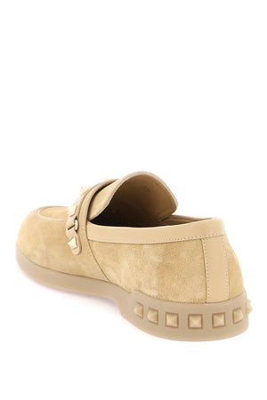 VALENTINO GARAVANI Leather Leisure Flows Moccasin - Women’s