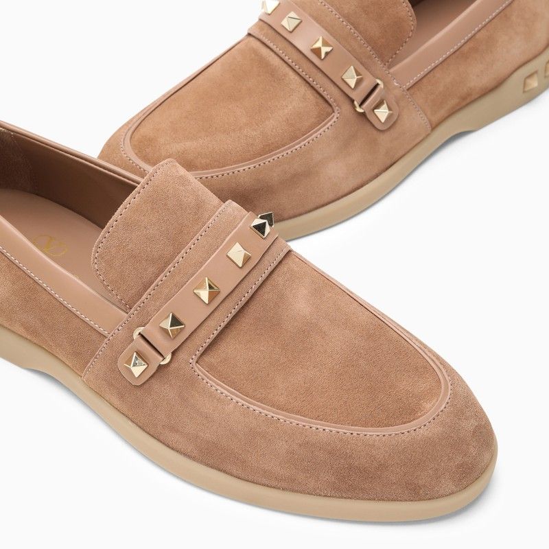 VALENTINO GARAVANI Leather Leisure Flows Moccasin - Women’s