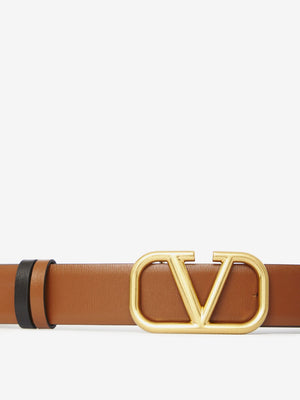 VALENTINO GARAVANI Reversible Signature Belt - 3cm Width