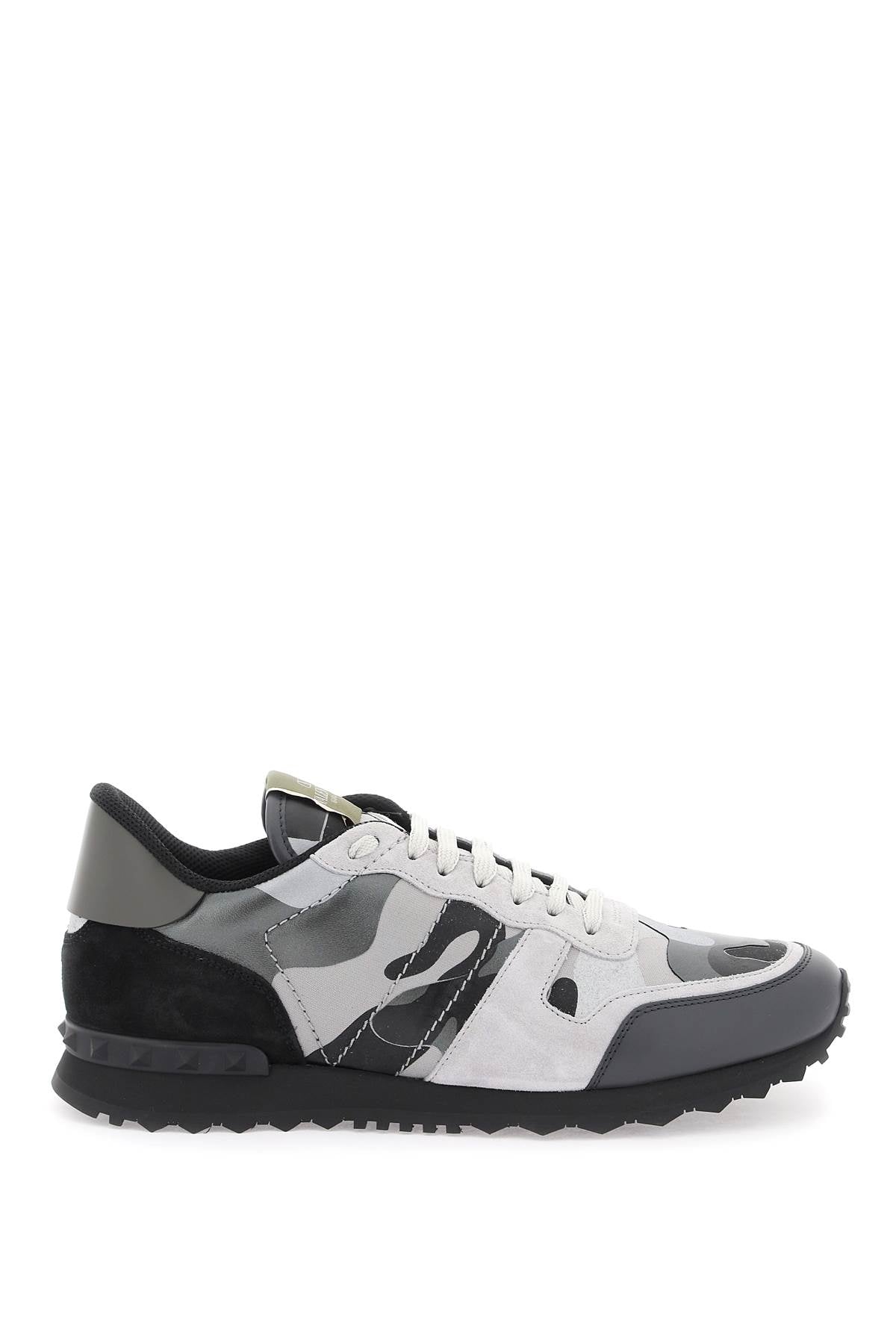 VALENTINO GARAVANI Stylish ROCKRUNNER CAMOUFLAGE Men's Sneaker in Mixed Colours