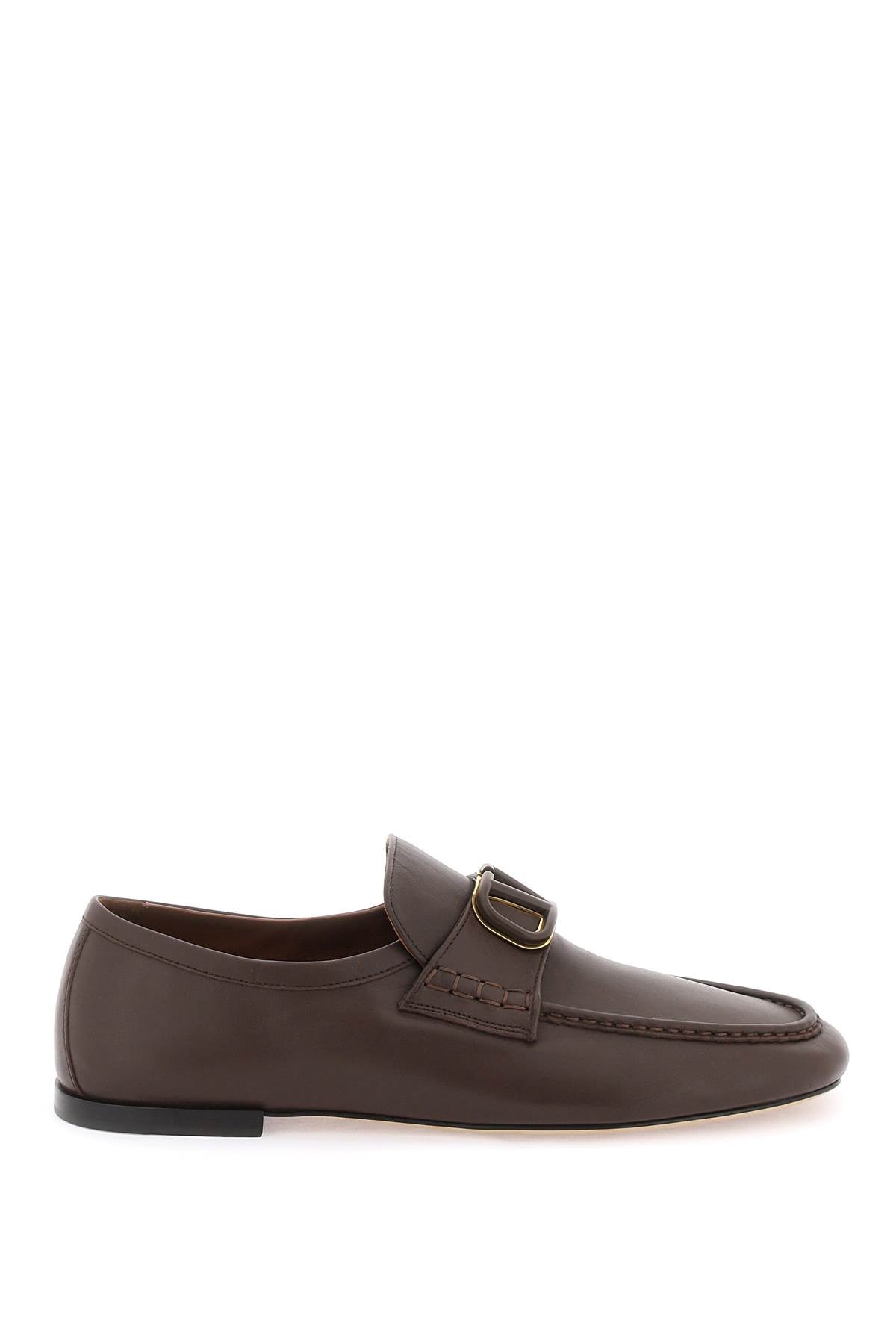 VALENTINO GARAVANI Signature Calfskin Nappa Loafers for Men