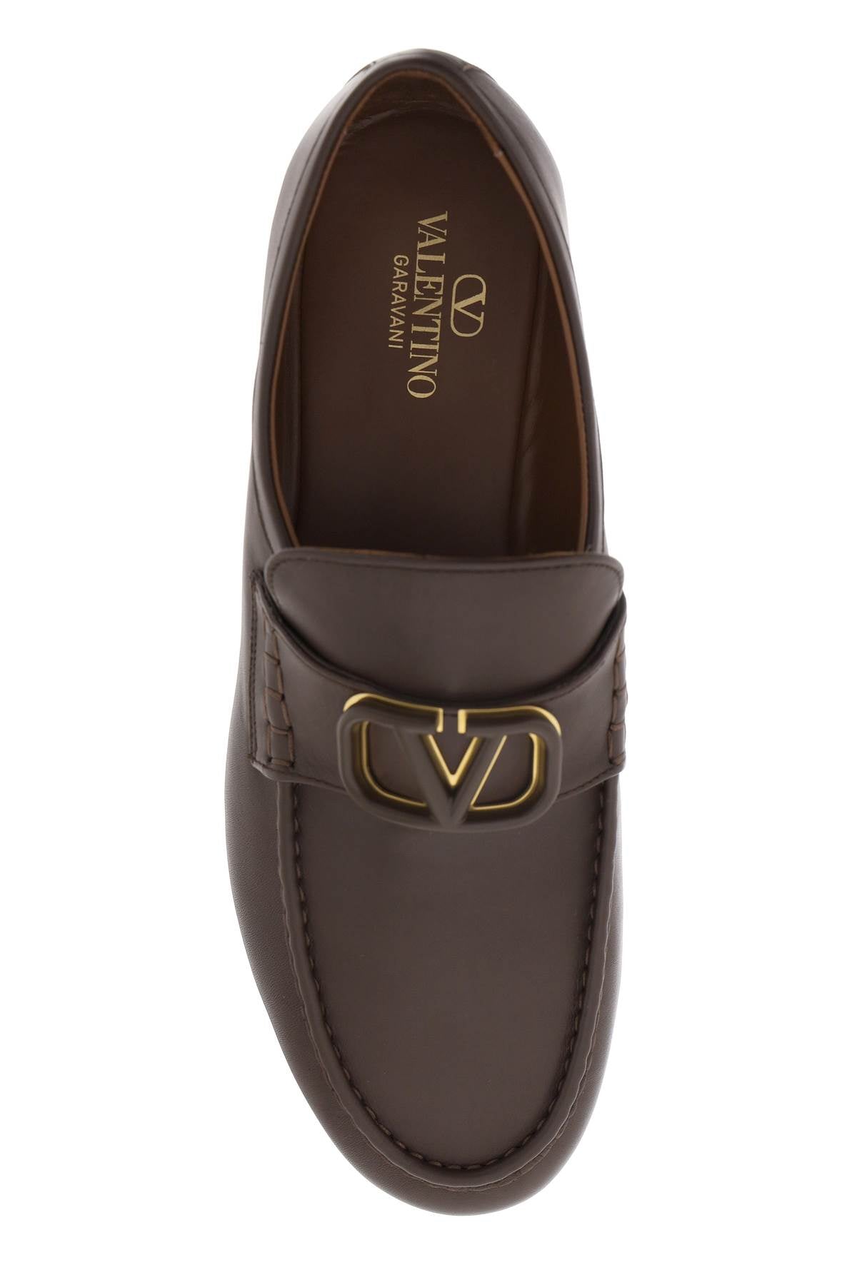 VALENTINO GARAVANI Signature Calfskin Nappa Loafers for Men