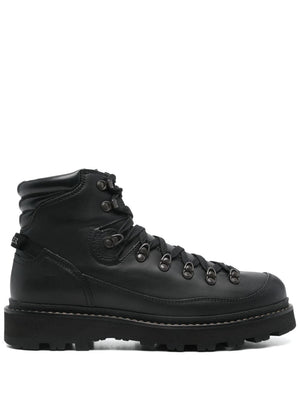 MONCLER PEKA TREK LEATHER BOOTS