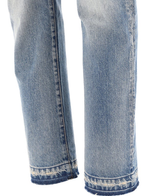 GALLERY DEPT. MEN'S Light Blue Cotton Jeans for SS24