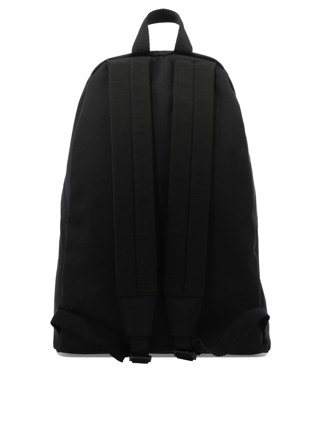 Ba lô Nylon đen với chi tiết logo Balenciaga cho phụ nữ - Mùa mang đi