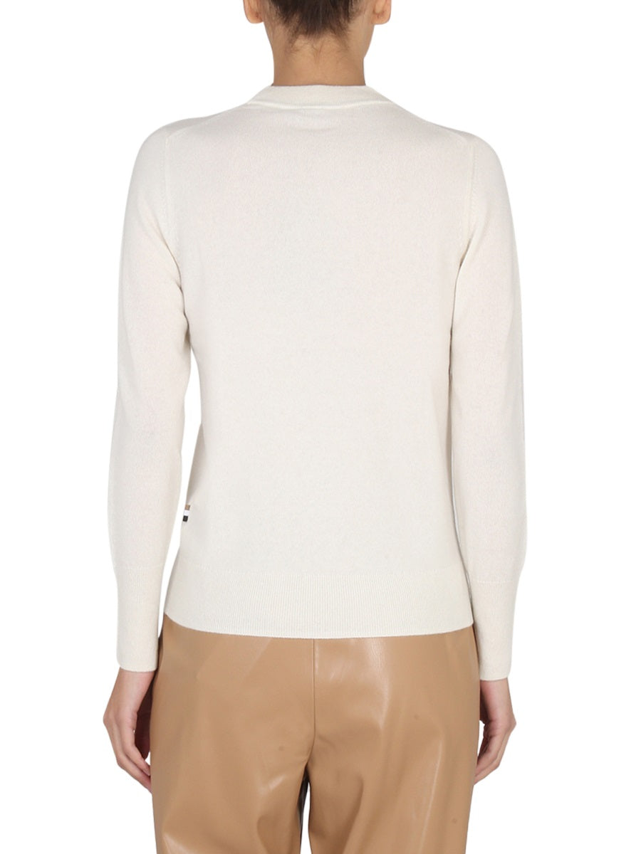 BOSS Cashmere Crossneck Sweater