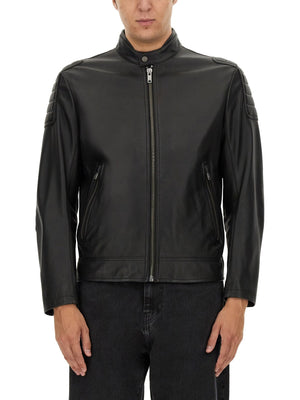 BOSS Lamb Leather Jacket - Size 48